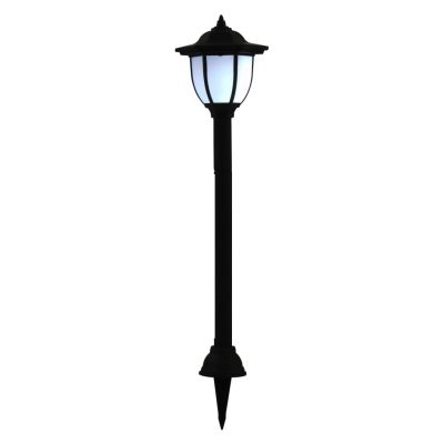 3/6er-Set LED Outdoor Boden-Solarleuchten mit Erdspieß Schwarz 16,5x73cm IP44 – Bild 3