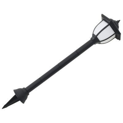 3/6er-Set LED Outdoor Boden-Solarleuchten mit Erdspieß Schwarz 16,5x73cm IP44 – Bild 4
