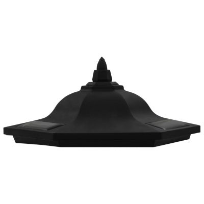 3/6er-Set LED Outdoor Boden-Solarleuchten mit Erdspieß Schwarz 16,5x73cm IP44 – Bild 7