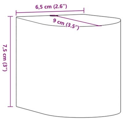 Moderne Außenwandleuchte Schwarz aus Aluminiumdruckguss IP44 mit Glas-Diffusor – Bild 6