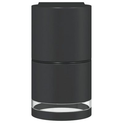 1/2Stk. Gartenleuchte aus Aluminiumdruckguss Schwarz Außenwandleuchte IP44 GU10 – Bild 2