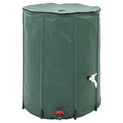 Wassertank / Regentonne mit Hahn faltbar aus PVC 250/500/750L (3Größen)