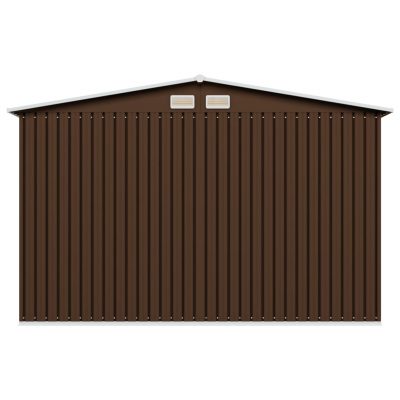 Geräteschuppen aus verzinkten Stahl 257x205x178cm (4Farben) – Bild 4