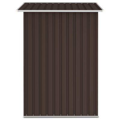 Gerätehaus aus verzinkten Stahl 205x129x183cm (4Farben) – Bild 3