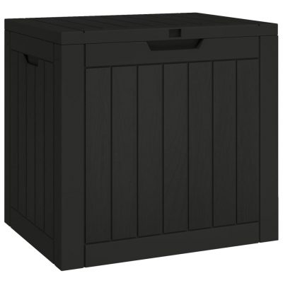 Gartenbox aus Polypropylen Beige/Schwarz 55,5x43x53cm (2Farben)