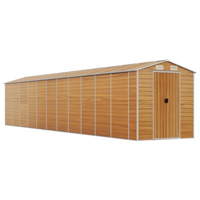 Gerätehaus aus verzinkten Stahl 191 x 130-980 x 198cm (5Farben 11Größen)