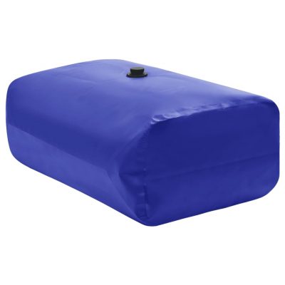 Wassertank mit Wasserhahn Faltbar aus PVC 1000L – Bild 3