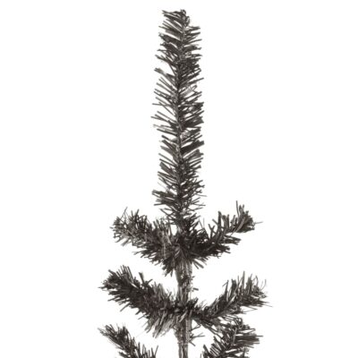 Künstlicher Schlanker Weihnachtsbaum Schwarz (5Größen) – Bild 4