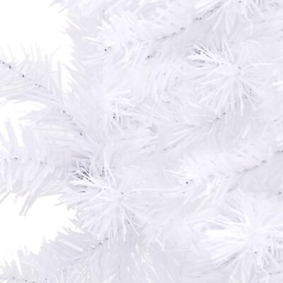 Künstlicher Eck-Weihnachtsbaum Weiß 240 cm PVC (2Farben 5Größen) – Bild 4