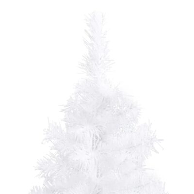 Künstlicher Eck-Weihnachtsbaum Weiß 240 cm PVC (2Farben 5Größen) – Bild 5