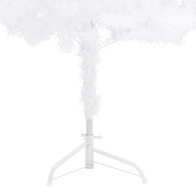 Künstlicher Eck-Weihnachtsbaum Weiß 240 cm PVC (2Farben 5Größen) – Bild 6