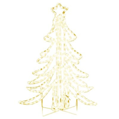 1-3Stk. LED-Weihnachtsbaum mit 360 LED´s Warmweiß 87x87x93cm