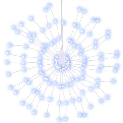 1-8Stk. Feuerwerks Weihnachtsbeleuchtunge mit je 140 LED´s & Fernbedienung ⌀17cm (4Farben)